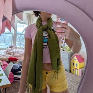 Pashmina Luxury Cashmere Green Scarf